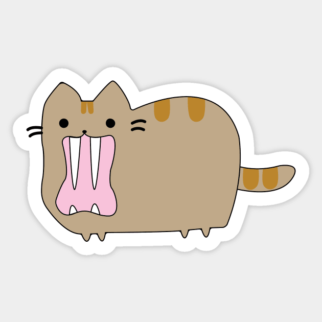 Nimravidae Sticker by beerhamster